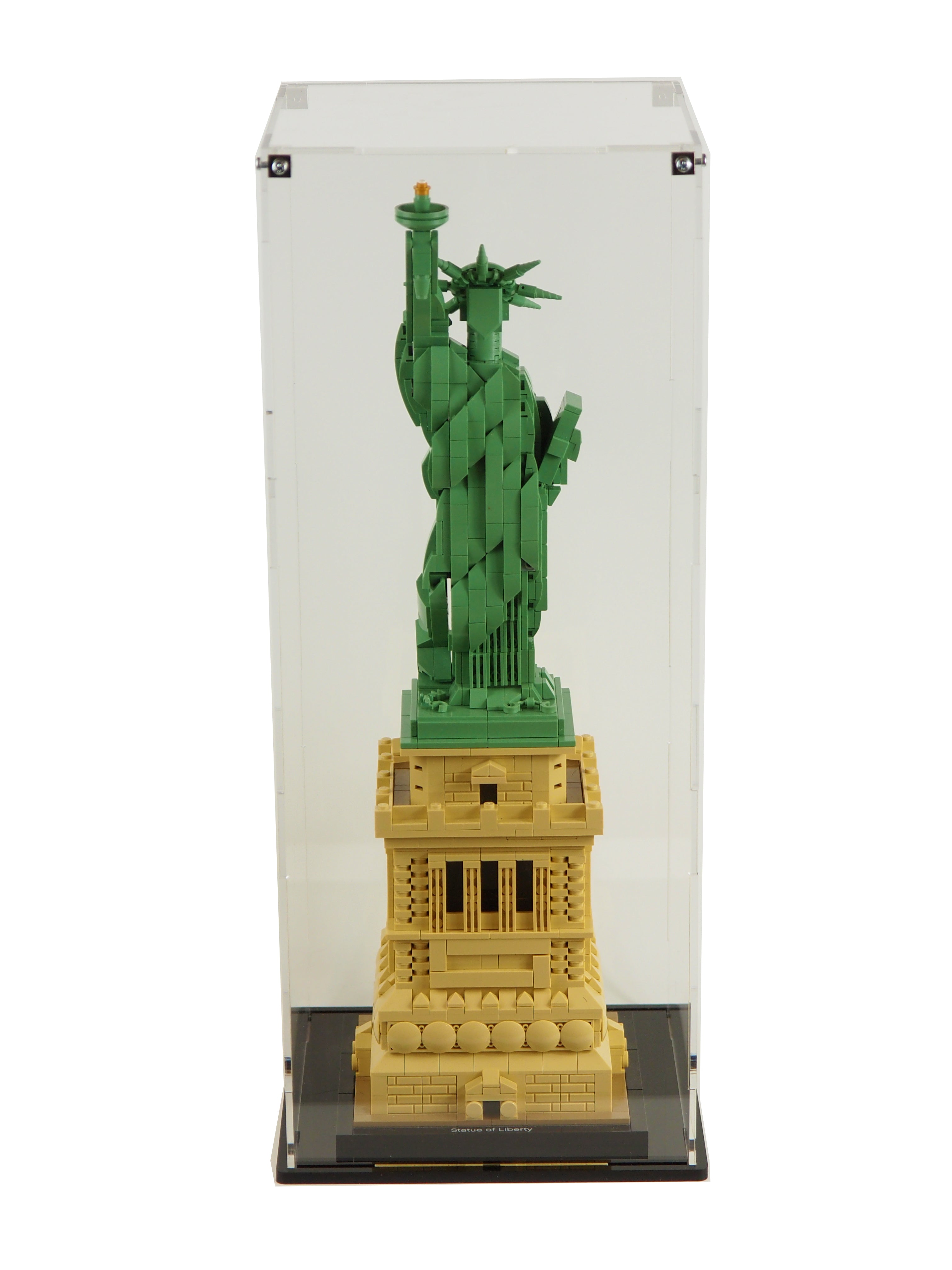 Display Case LEGO Architecture Statue of Liberty (21042) Set – North Star Bricks