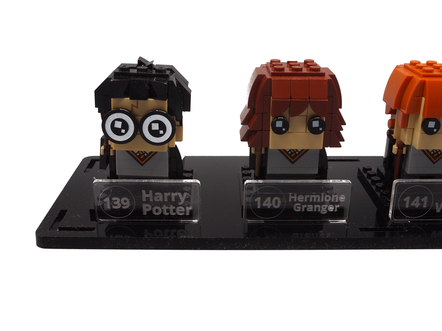 Display Case For Four LEGO BrickHeadz Figures