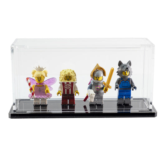 Display Case For 4 LEGO Minifigures