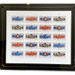 Display Frame For “Art of the Skateboard” Stamp Sheet