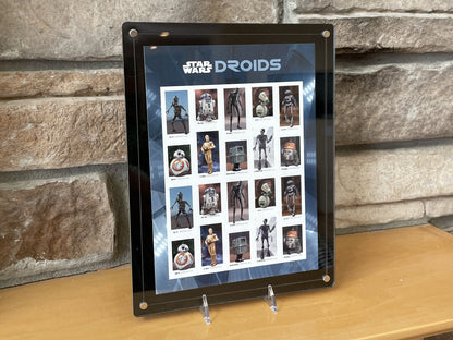 Display Frame For Star Wars Droids™ Stamp Sheet
