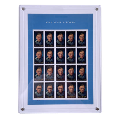 Display Frame For Ruth Bader Ginsberg Stamp Sheet