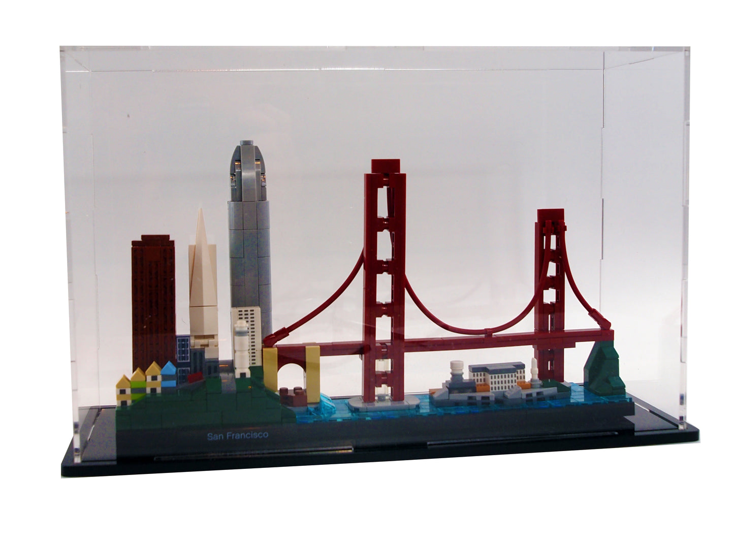 Display case for LEGO Architecture San Francisco Skyline (21043 ) Set