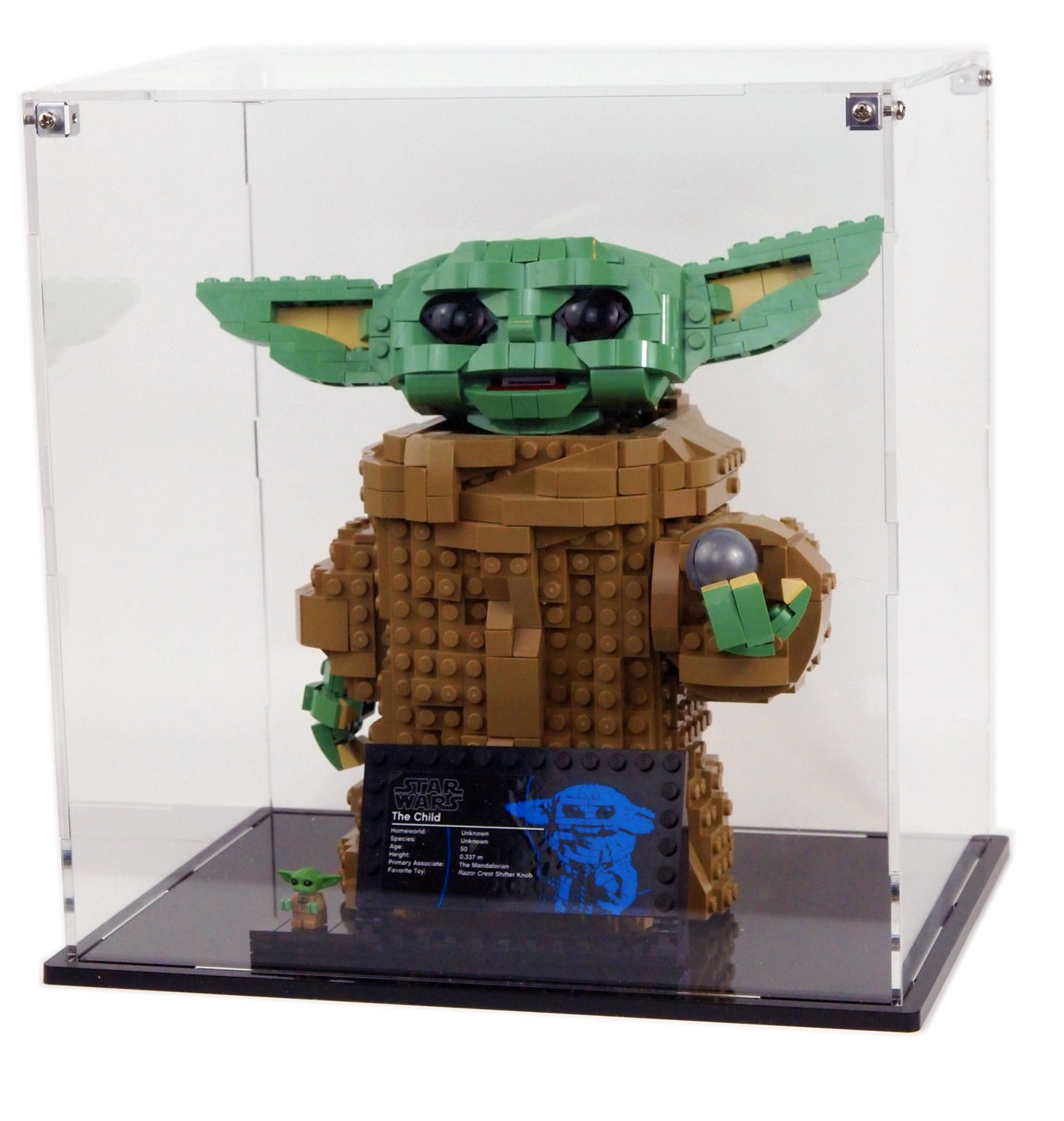 Display Case For LEGO Star Wars: The Mandalorian The Child (75318) Set