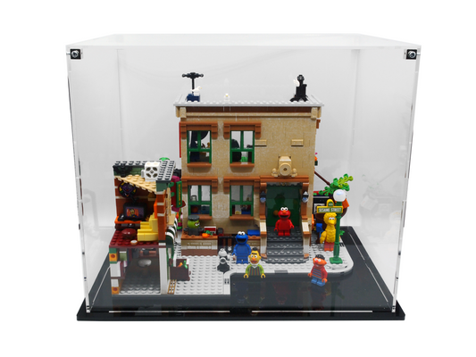 Display Case for LEGO 123 Sesame Street (21324) Set