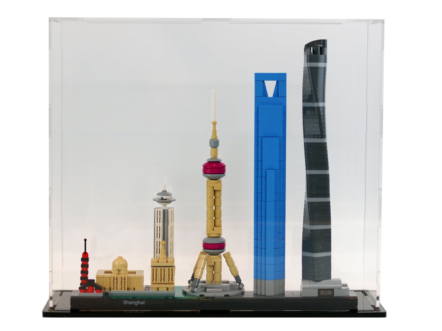 Display Case for LEGO Architecture Shanghai Skyline (21031) Set