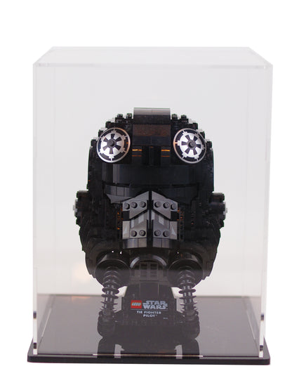 Display Case For LEGO TIE Fighter Pilot Helmet (75274)