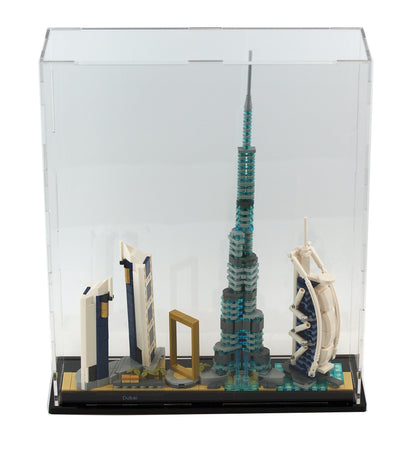 Display Case for LEGO Architecture Dubai Skyline (21052) Set