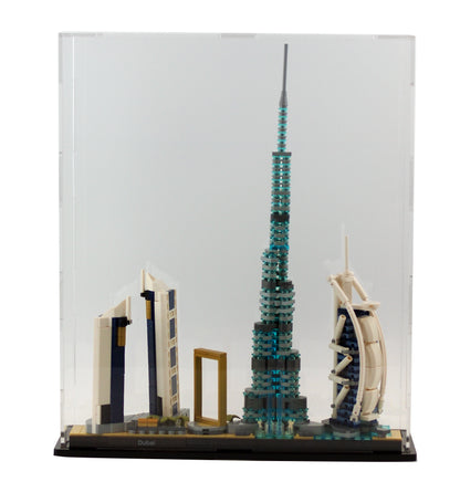 Display Case for LEGO Architecture Dubai Skyline (21052) Set