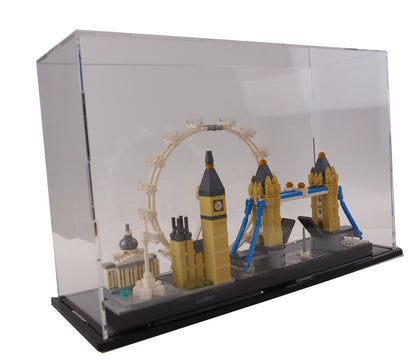 Display case for LEGO Architecture London Skyline (21034) Set