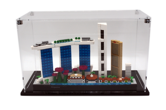Display Case for LEGO Architecture Singapore Skyline (21057) Set