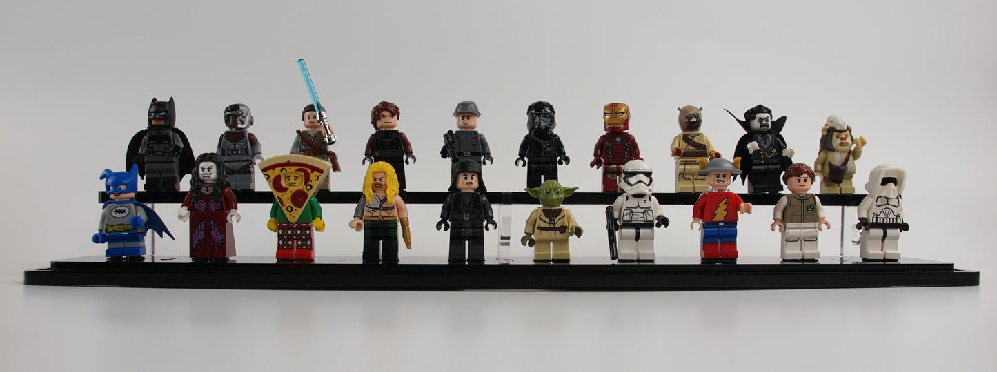 Display Stand For 20 LEGO Minifigures