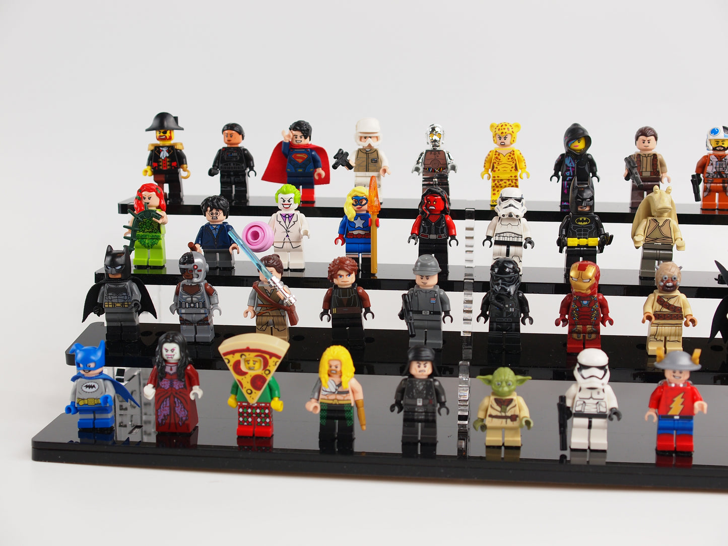 Display Stand For 40 LEGO Minifigures