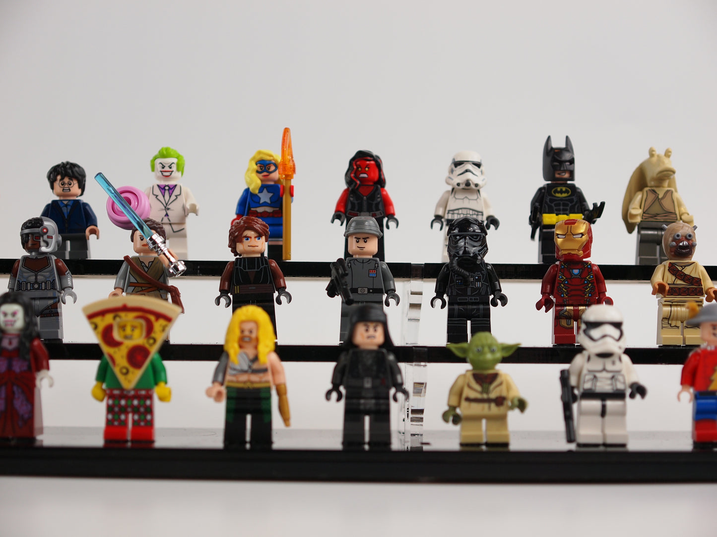 Display Stand For 30 LEGO® Minifigures