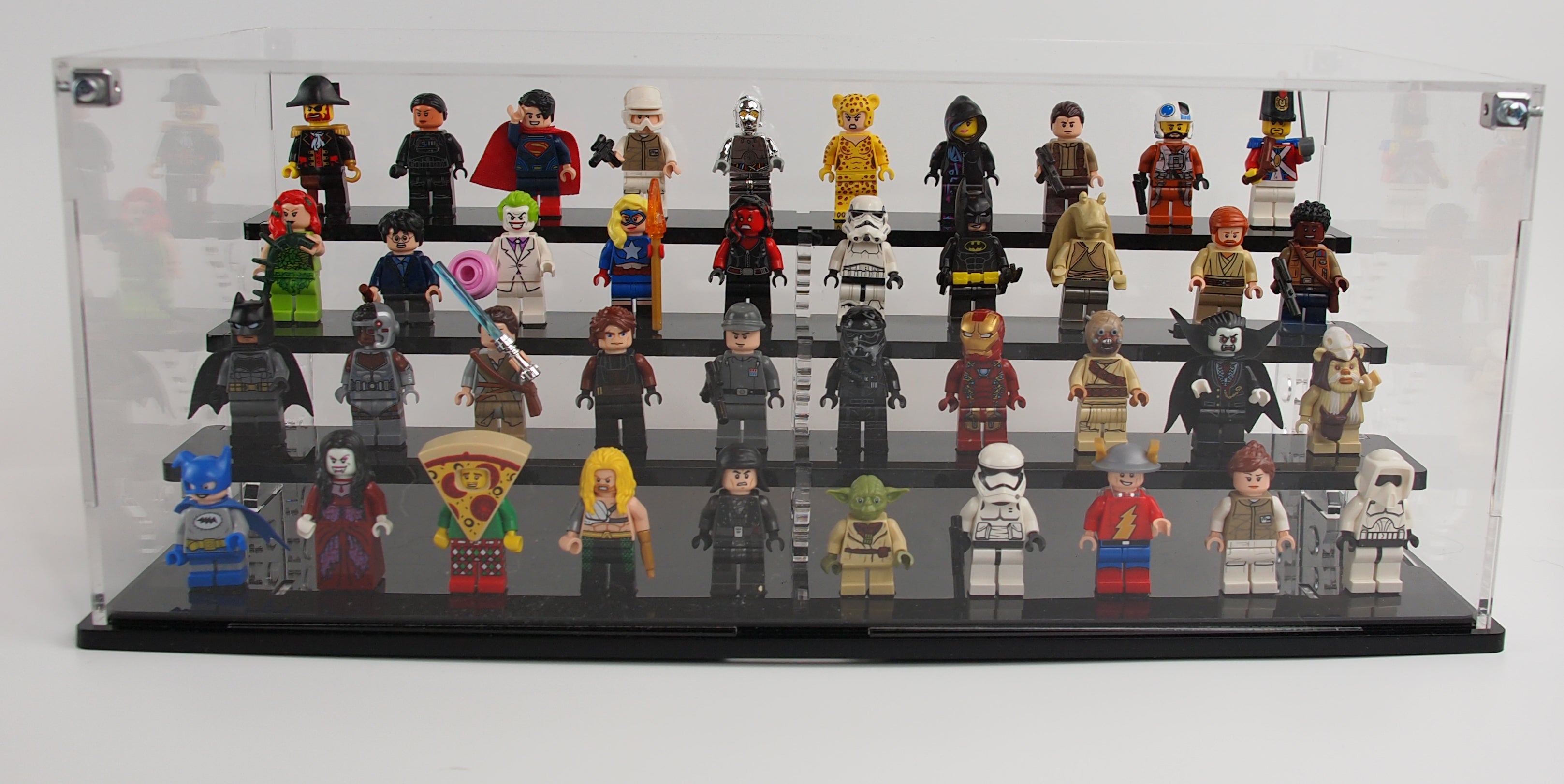 Lego stand for discount minifigures