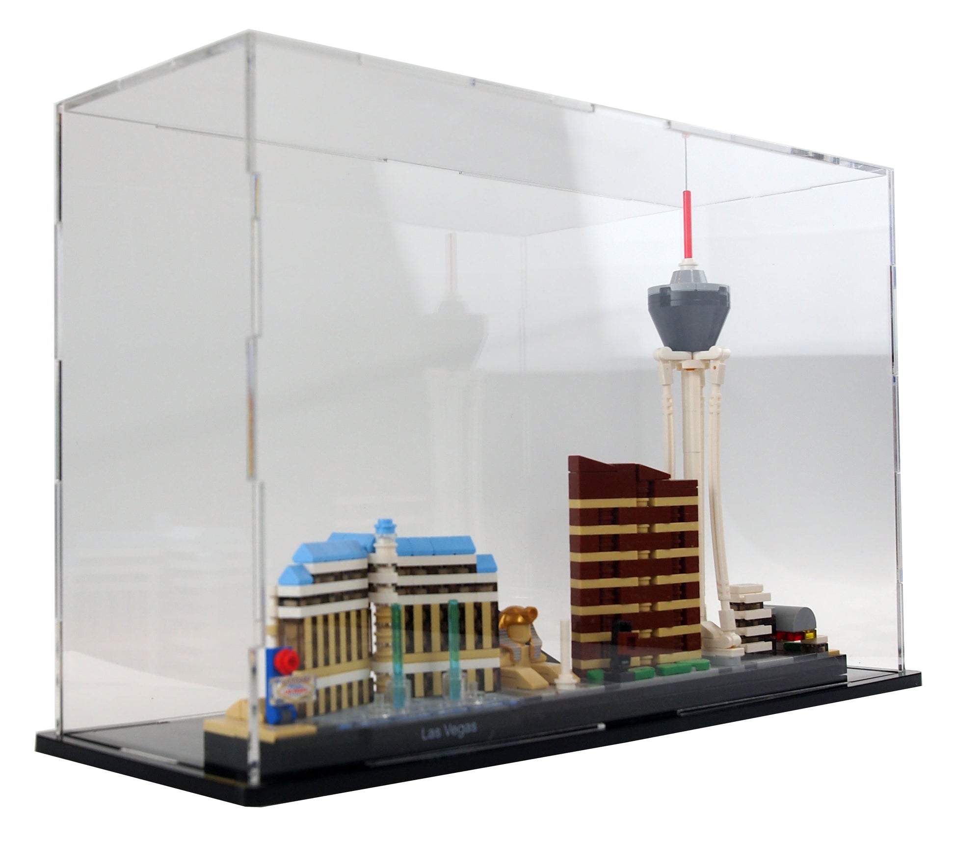 Display Case for LEGO® Architecture: Las Vegas Skyline (21047) — Wicked  Brick