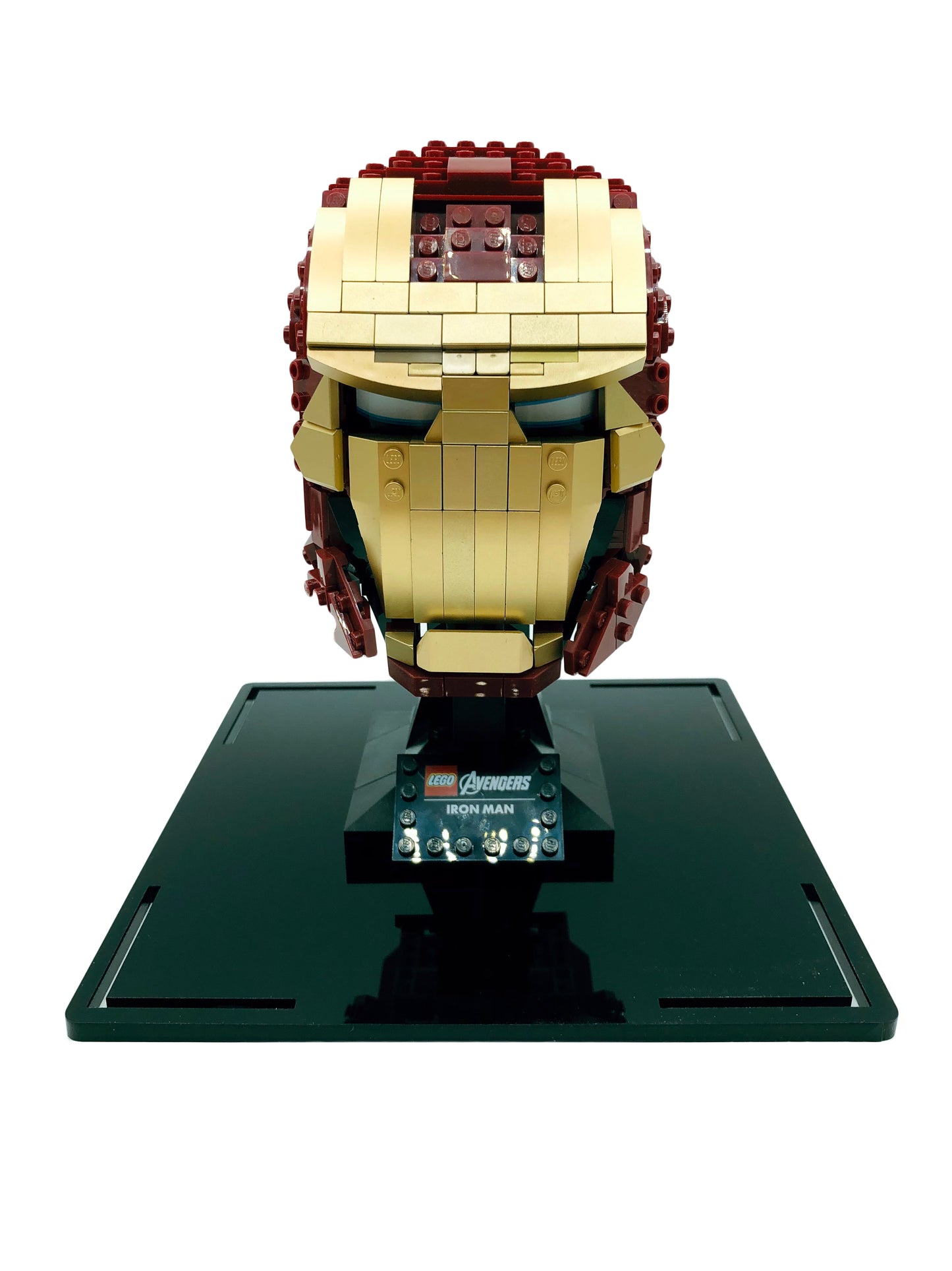 Display Case For LEGO Iron Man Helmet (Set 76165)