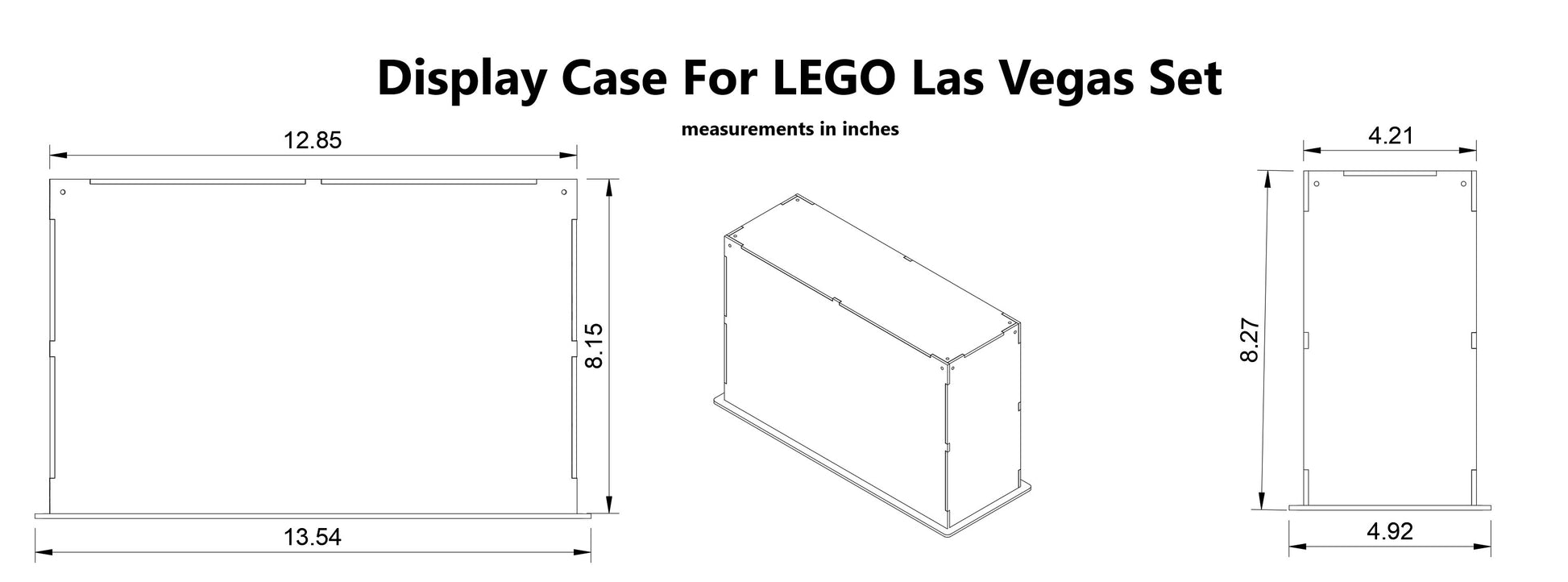 LEGO 21047 Las Vegas Instructions, Architecture
